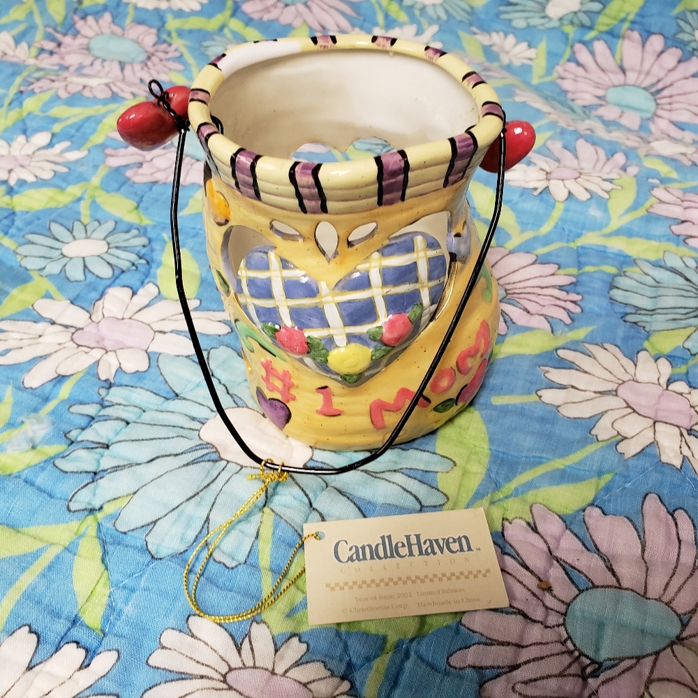 #1 Mom tealight candle holder